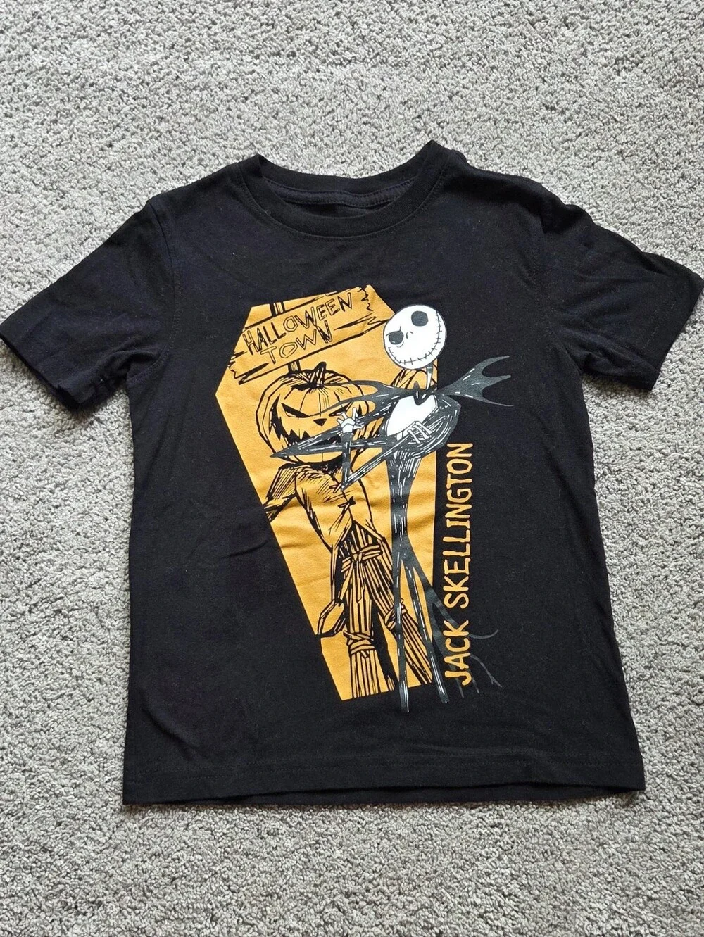 Halloween T-Shirt Bundle, Kids Size 5T/XS Jack Skellington Trick Or Treat
